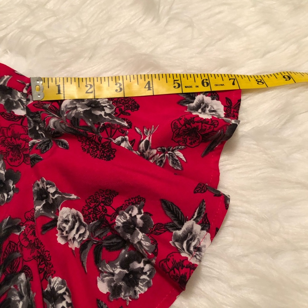 ❌SOLD❌TORRID FLORAL PRINT BUTTON CHALLIS DRESS - Picture 6 of 8